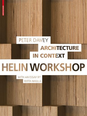 cover image of Architecture in Context
